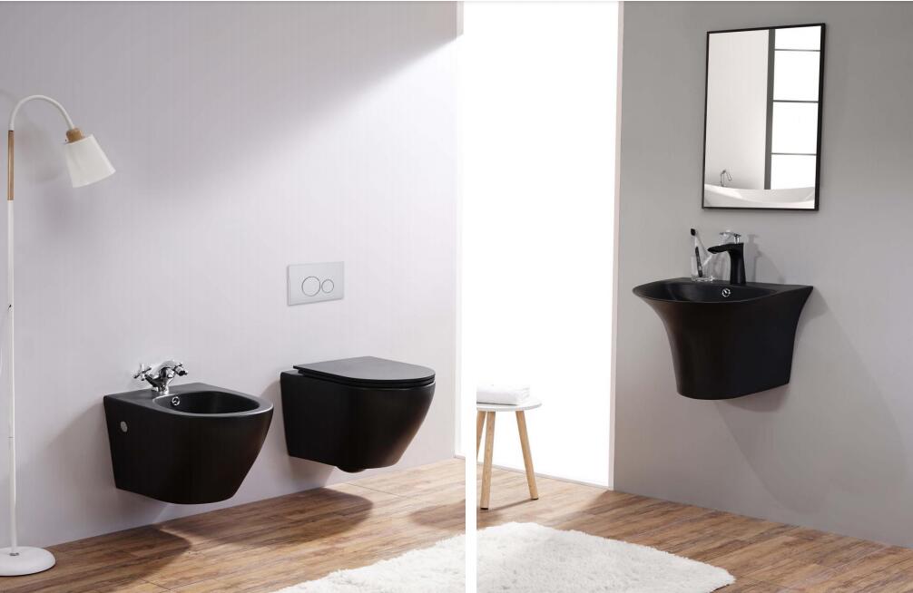 popular bathroom set idear in matt black color.jpg