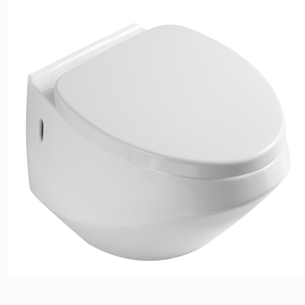 Glossy White wall mounted toilet