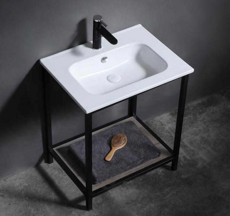 60cm Matt color bathroom sink for vanity and cabinet factory